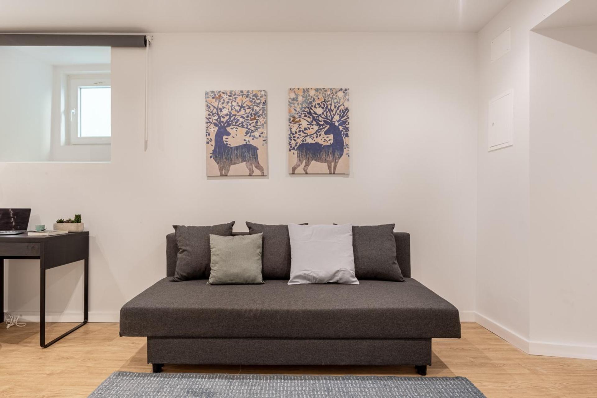 Ajuda Charm Apartment With Garden Lisbona Esterno foto