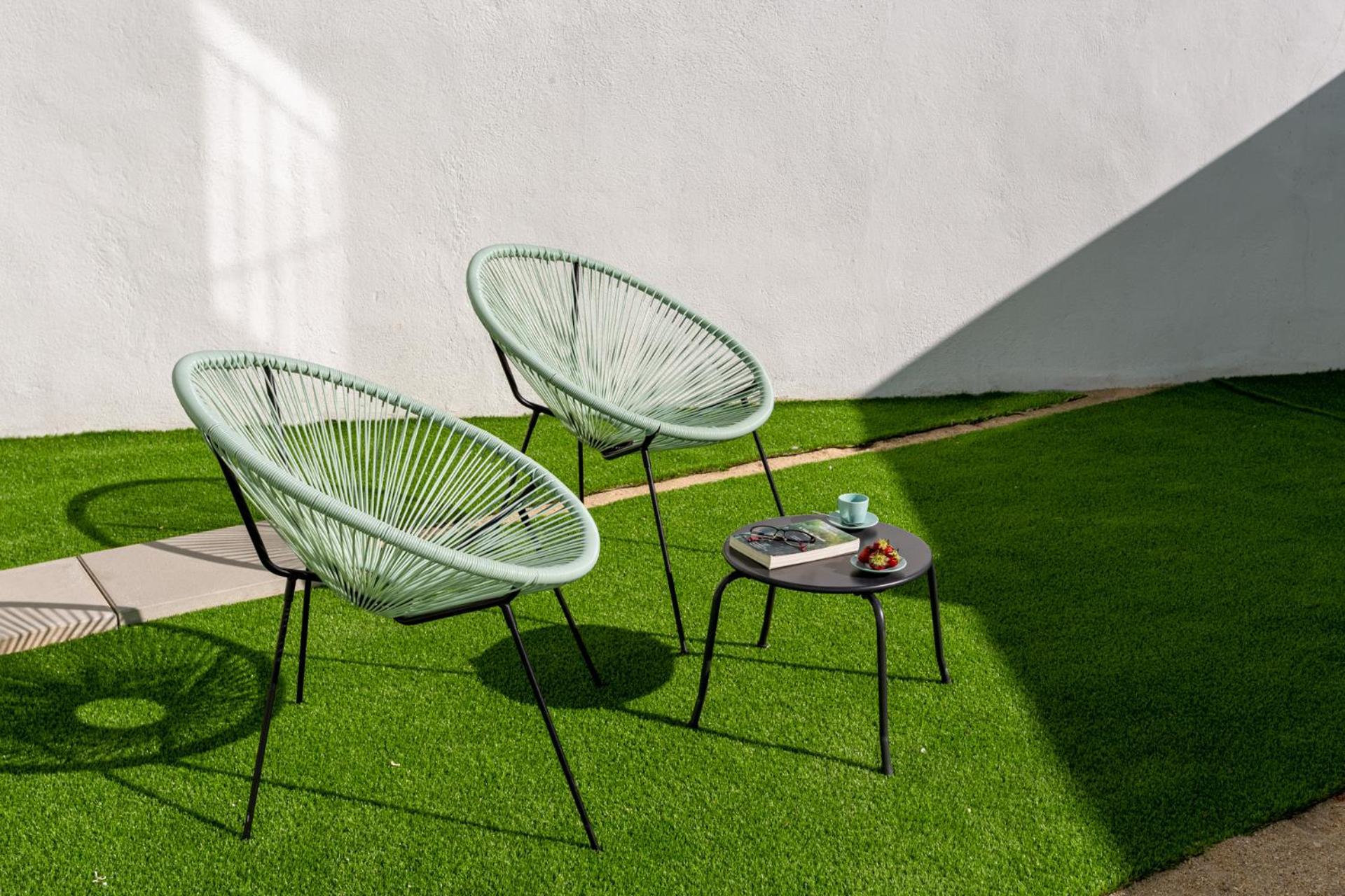 Ajuda Charm Apartment With Garden Lisbona Esterno foto